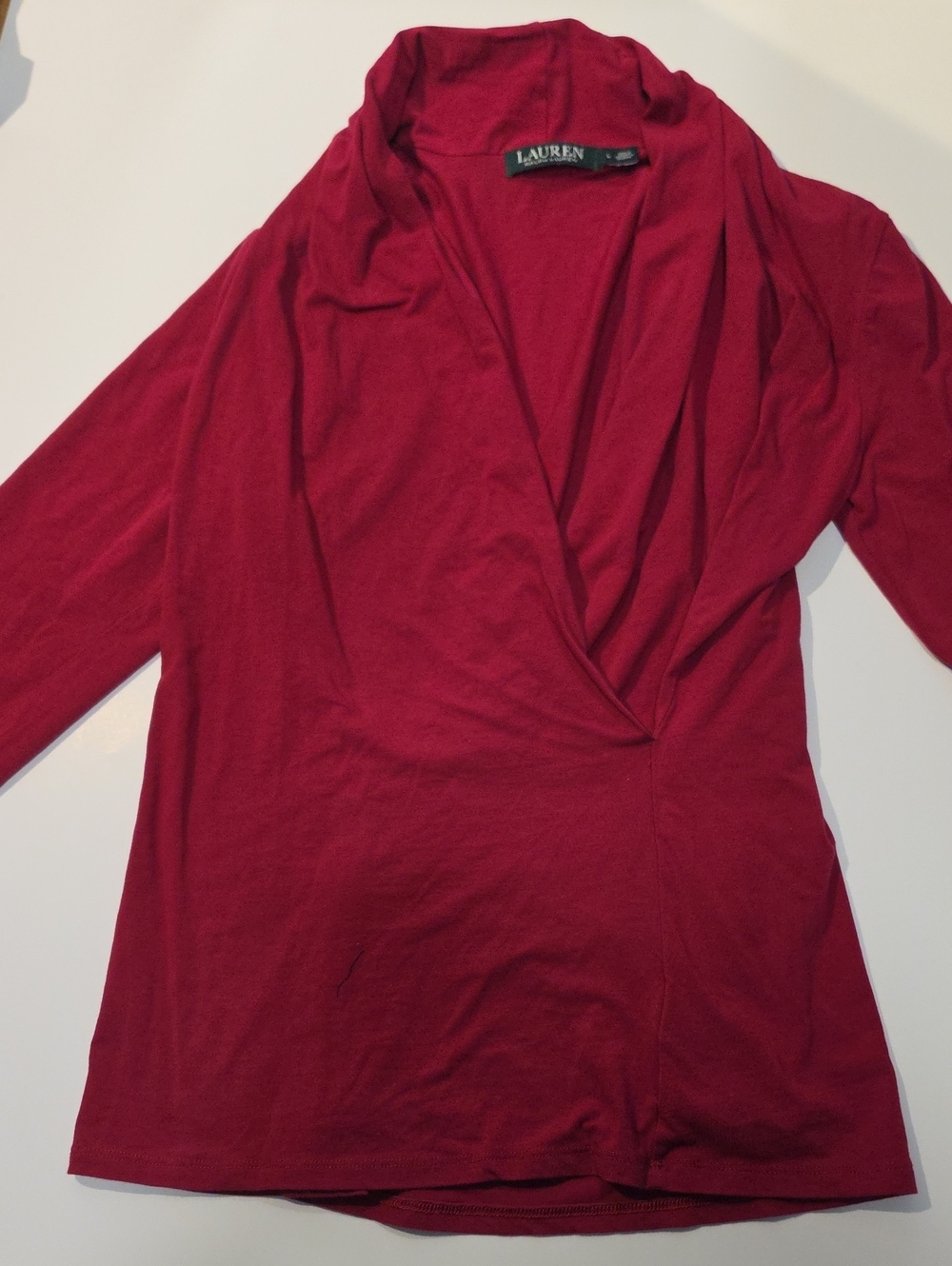 Lauren Ralph Lauren Womans Longsleeve Top